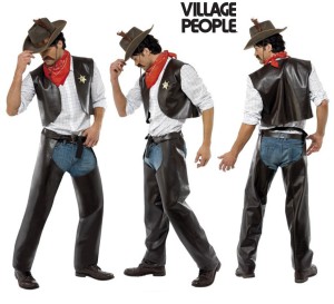 disfraz vaquero village people